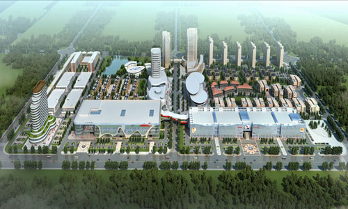 华斯国际鸟瞰图